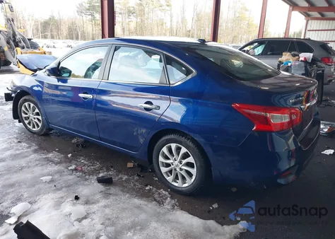 2018 Nissan Sentra Sv z USA, uszkodzony, nr VIN 3N1AB7AP5JY308102